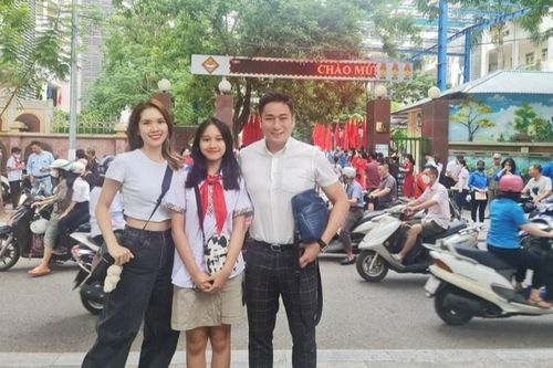 Dàn sao Việt nô nức đưa con đi khai giảng đầu năm học mới