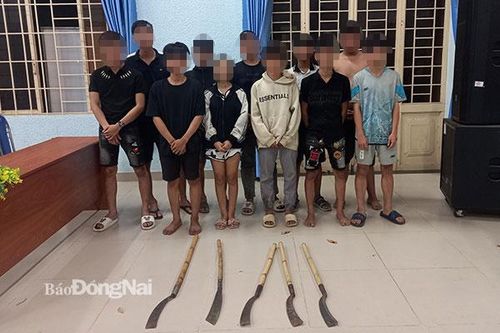 Kịp thời ngăn chặn nhóm thanh niên chuẩn bị hung khí để hỗn chiến