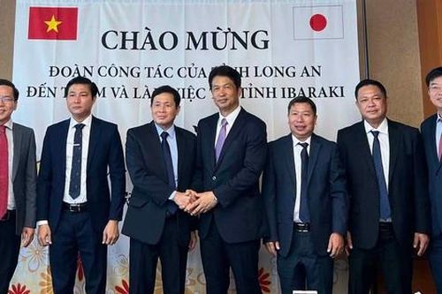 Đoàn công tác của tỉnh Long An đến thăm và làm việc tại Nhật Bản