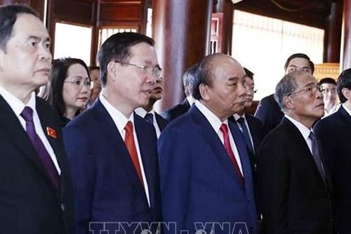 Lãnh đạo Đảng, Nhà nước dự Lễ kỷ niệm 120 năm Ngày sinh Tổng Bí thư Lê Hồng Phong
