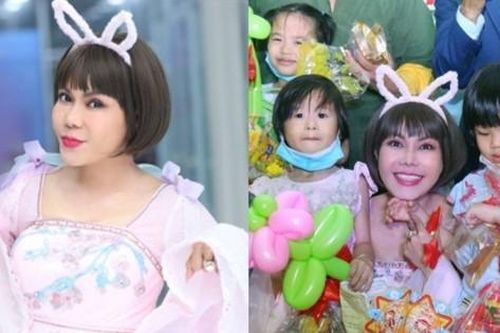 Việt Hương hóa Thỏ Ngọc, cùng MC Đại Nghĩa mang Trung Thu ấm áp đến với các em nhỏ