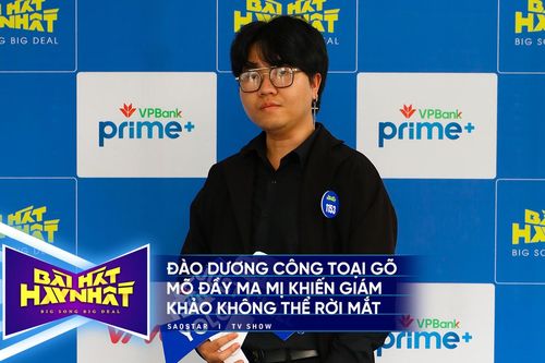Bài hát hay nhất: Đào Dương Công Toại 'gõ mõ' ma mị khiến giám khảo không thể rời mắt