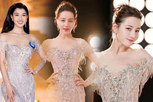 Màn đụng váy 'xuyên quốc gia' giữa hai thần tiên tỷ tỷ Phương Nhi và Địch Lệ Nhiệt Ba