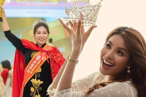 Mẹ Phạm Hương đội vương miện như Nữ Hoàng, CĐM cổ vũ thi Hoa hậu lấy lại danh dự cho con gái