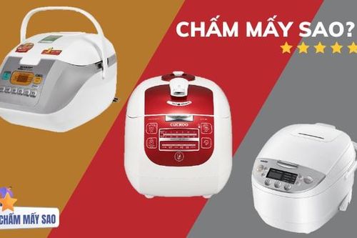 3 nồi cơm điện tử đời mới: Hẹn giờ thông minh, nấu được 7 loại món ăn, giữ ấm lên đến 5h