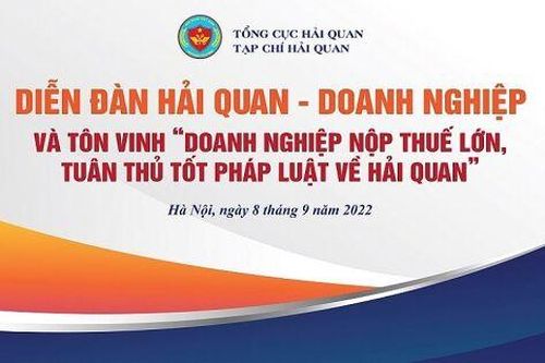Loạt đơn vị được tôn vinh tại diễn đàn Hải quan - Doanh nghiệp