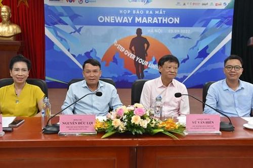 Công bố ra mắt Giải chạy thường niên cấp Quốc gia 'OneWay marathon – Chinh phục những cung đường'