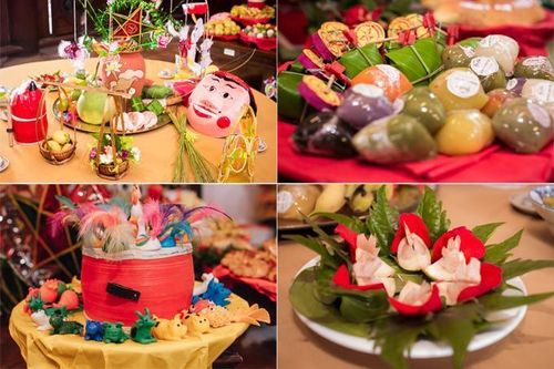 Điều thú vị trong mâm cỗ Trung thu Bắc, Trung, Nam