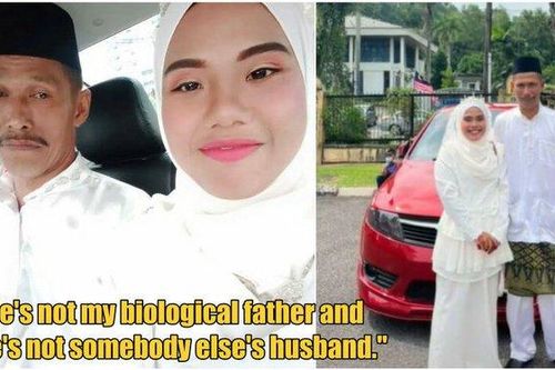 Cô gái Malaysia 25 tuổi gây tranh luận gay gắt khi kết hôn lệch tuổi