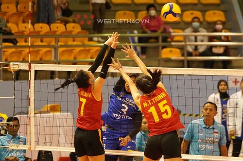 Giải bóng chuyền nữ ASEAN Grand Prix 2022: Việt Nam thắng Indonesia 3-0