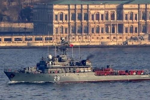 Tàu quân sự NATO trúng thủy lôi ở biển Đen