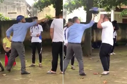 Xôn xao clip thầy giáo dùng thước, mũ bảo hiểm đánh học sinh: Nhà trường nói gì?