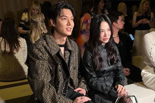 Song Hye Kyo ngồi hàng ghế đầu thời trang cùng Lee Min Ho