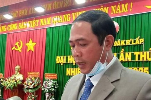 Khai trừ khỏi Đảng đối với nguyên Phó Bí thư huyện ủy Đắk R'lấp