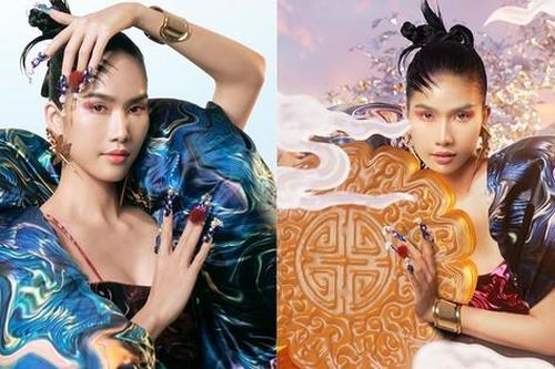 Á hậu Phương Anh 'lột xác' với hình tượng chị Hằng đầy ma mị