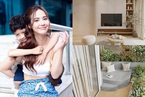 Huyền Lizzie khoe cận cảnh tổ ấm sang xịn mịn của 2 mẹ con sau thành công của phim Thương ngày nắng về
