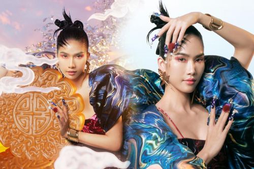 Á hậu Phương Anh hóa thành chị Hằng: Bê nguyên vẻ đẹp ma mị này đi thi chỉ có giật crown