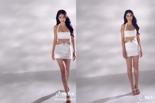 Hậu trường chụp ảnh chưa qua photoshop của Ngọc Trinh, nhan sắc thực ra sao?