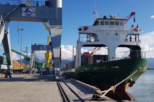 Thừa Thiên - Huế: Cảng Chân Mây lần đầu tiên đón chuyến tàu container quốc tế