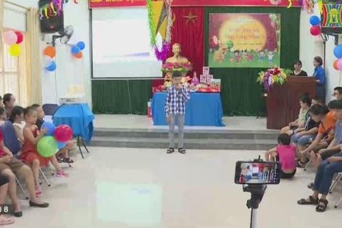 Trung thu ý nghĩa cho trẻ khiếm thị