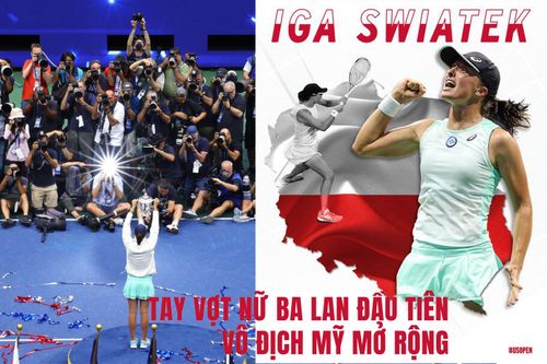 Iga Swiatek: 'Nữ hoàng' mới của Mỹ mở rộng