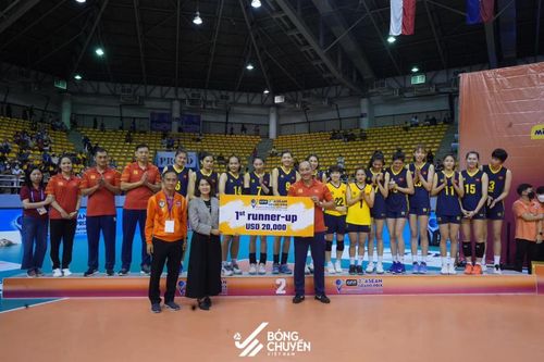 Việt Nam đoạt á quân Giải Bóng chuyền nữ ASEAN Grand Prix