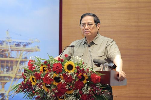 Thủ tướng Phạm Minh Chính làm việc với Tập đoàn dầu khí quốc gia Việt Nam