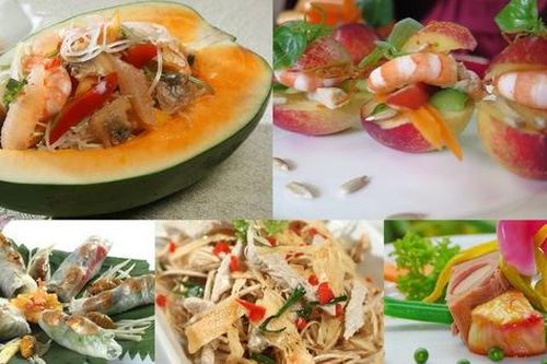Hễ ở đâu có chút rau, thịt, cá, tôm, củ, quả... là ở đó gỏi lót tót trình làng
