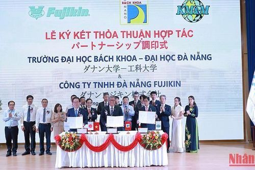 Tập đoàn Fujikin hỗ trợ Đại học Bách khoa Đà Nẵng nghiên cứu khoa học, đào tạo nhân lực chất lượng cao