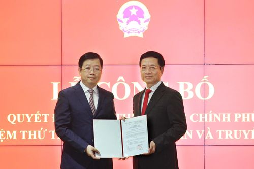Ông Nguyễn Thanh Lâm chính thức trở thành tân Thứ trưởng Bộ Thông tin và Truyền thông
