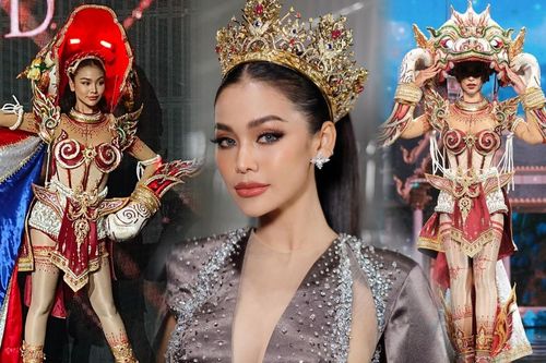 Lộ diện National Cosutme của Thái Lan tại Miss Grand 2022: Phen này 'mệt' cho đại diện Việt Nam