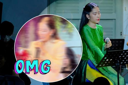 Phản ứng của Nam Em khi thấy khán giả 'chơi sộp': Tặng hẳn cọc tiền mặt trên sân khấu!