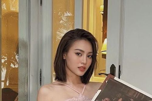 Ninh Dương Lan Ngọc giật mình khi thấy thông tin mình bị mất tích trên trang nhất tờ nhật báo