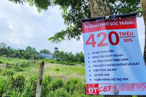 Sóc Trăng yêu cầu cán bộ ngân hàng không tiếp tay thổi giá đất