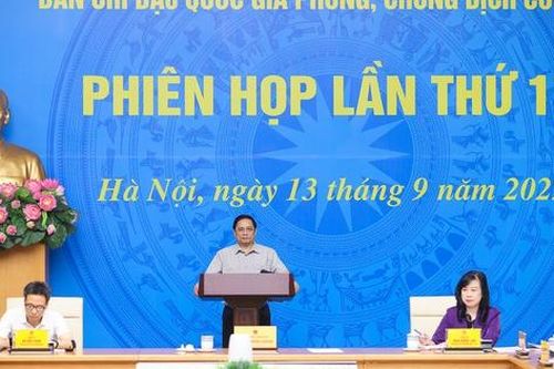 Thủ tướng Phạm Minh Chính chủ trì phiên họp Ban Chỉ đạo phòng, chống dịch COVID-19