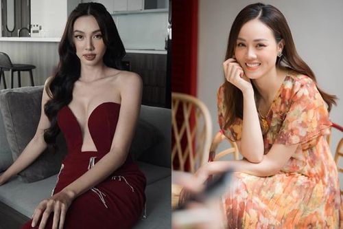 Vợ NSND Công Lý đẹp dịu dàng, hoa hậu Thùy Tiên gợi cảm