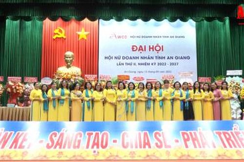 Hội Nữ doanh nhân tỉnh An Giang tổ chức đại hội lần thứ II (nhiệm kỳ 2022 – 2027)