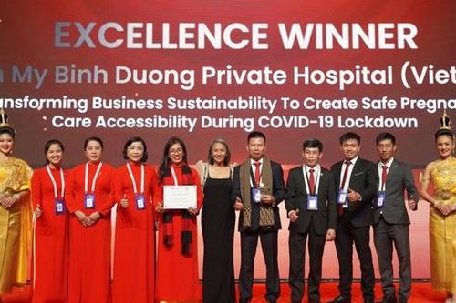 Bệnh viện Hoàn Mỹ Tư nhân Bình Dương vinh dự nhận giải thưởng quốc tế HMA - 2022