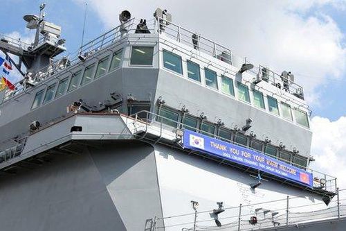 Cận cảnh chiến hạm Hàn Quốc thăm TPHCM