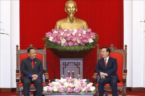 Thanh niên hai nước góp phần vun đắp tình đoàn kết đặc biệt Việt Nam-Lào