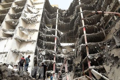 Sập nhà chung cư tại thủ đô Jordan, ít nhất 5 người thiệt mạng