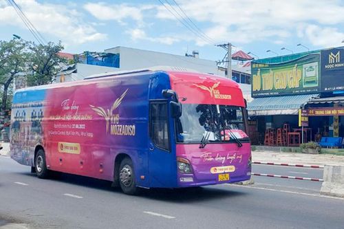 Xử phạt 14 triệu đồng doanh nghiệp vi phạm quảng cáo trên phương tiện giao thông
