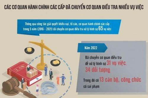 Khiếu nại, tố cáo tăng chủ yếu liên quan đến đất đai