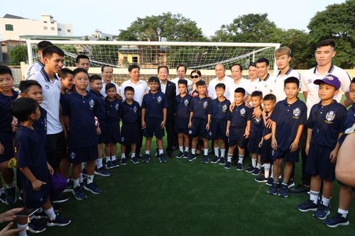 CLB Hà Nội tìm kiếm nguồn tài năng trẻ ở Bắc Giang