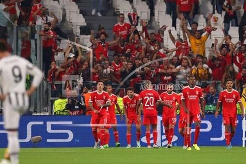 Juventus lâm nguy khi để Benfica chiến thắng 2-1 trên sân nhà