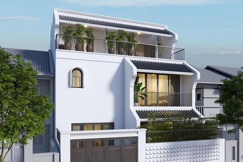 Ngôi nhà kết hợp các yếu tố cổ truyền, không rườm rà mà vẫn đẹp sắc nét