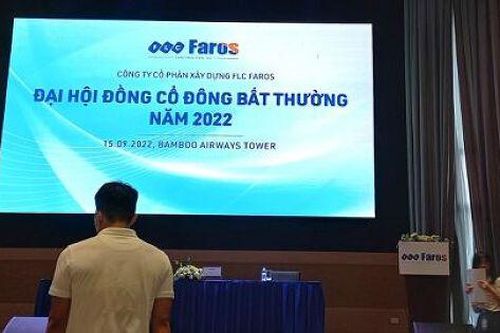Đại hội bất thường lần 1 của FLC Faros không đủ điều kiện tiến hành