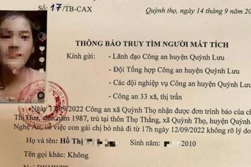 2 nữ sinh 'mất tích', gia đình tìm kiếm khắp nơi chưa thấy