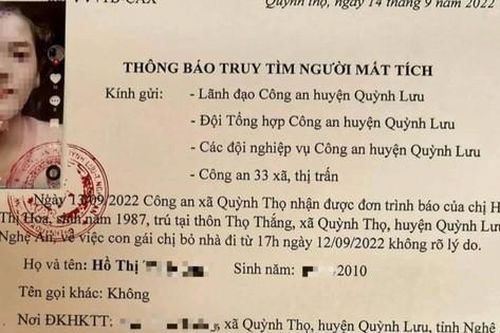 Hai thiếu nữ đột ngột mất tích