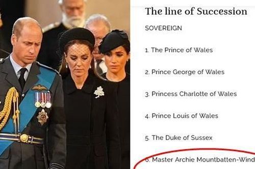 Hoàng gia Anh phản hồi về lý do con của Harry - Meghan chưa có tước hiệu Hoàng tử, Công chúa